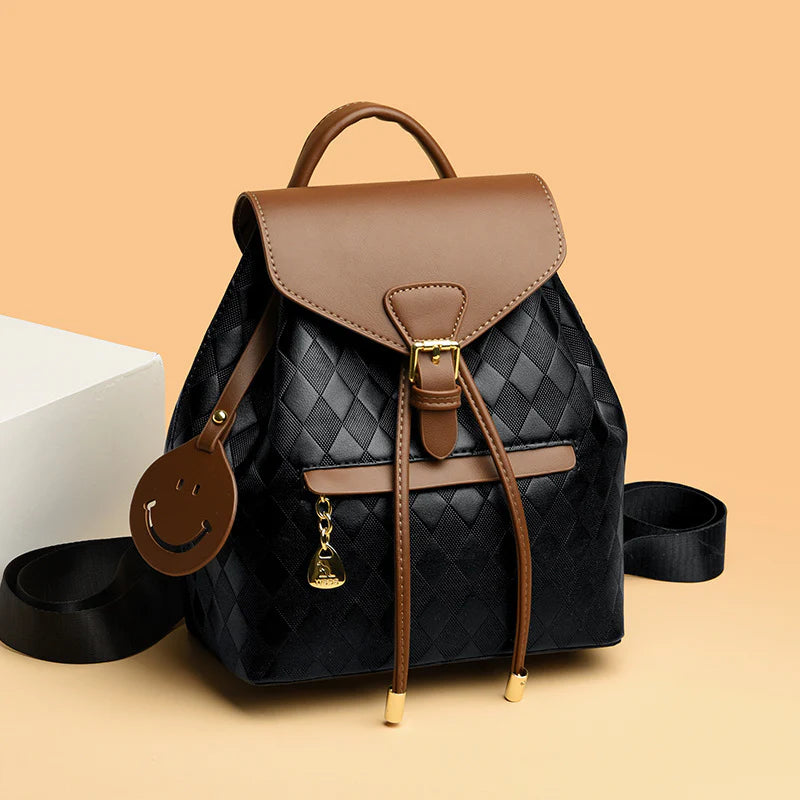 Multifunction Leather Backpack