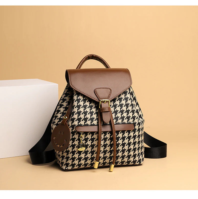Multifunction Leather Backpack