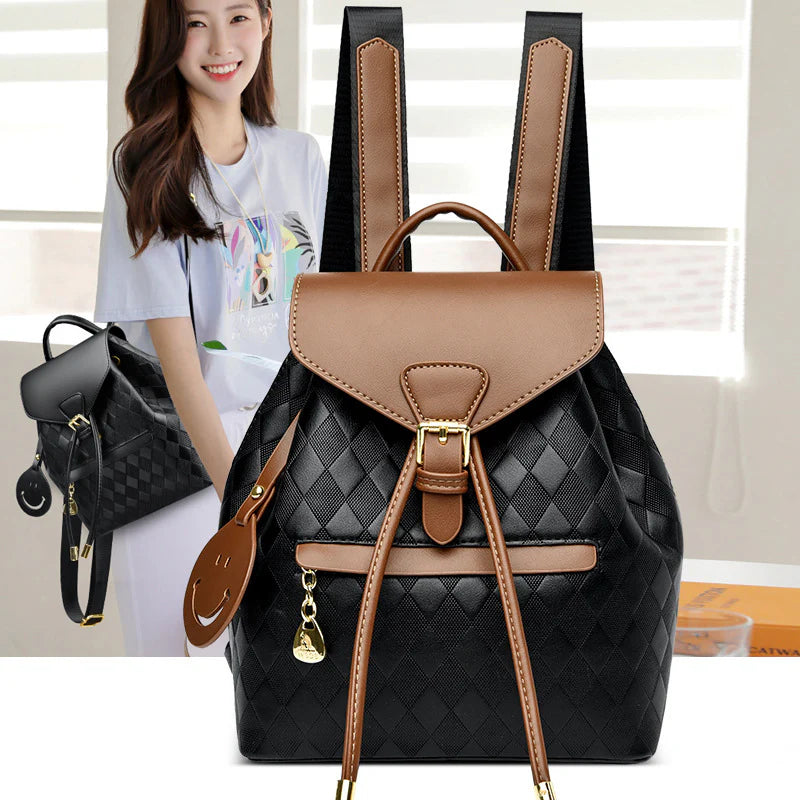 Multifunction Leather Backpack