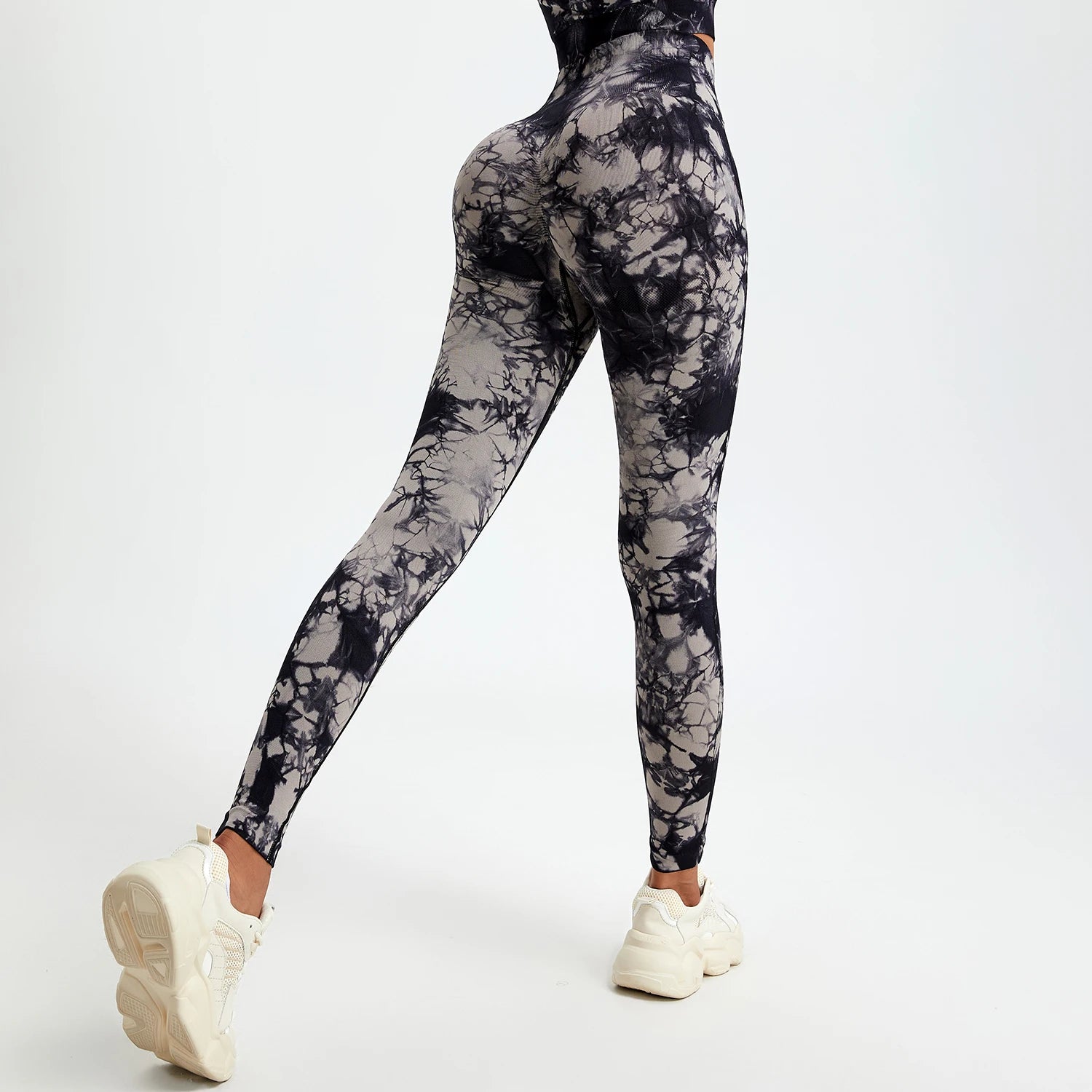 Women Tie-Dye Yoga Pants Sport Leggings Seamless High Waist Push up Woman Tights Fitness Workout Leggings Gym Clothing