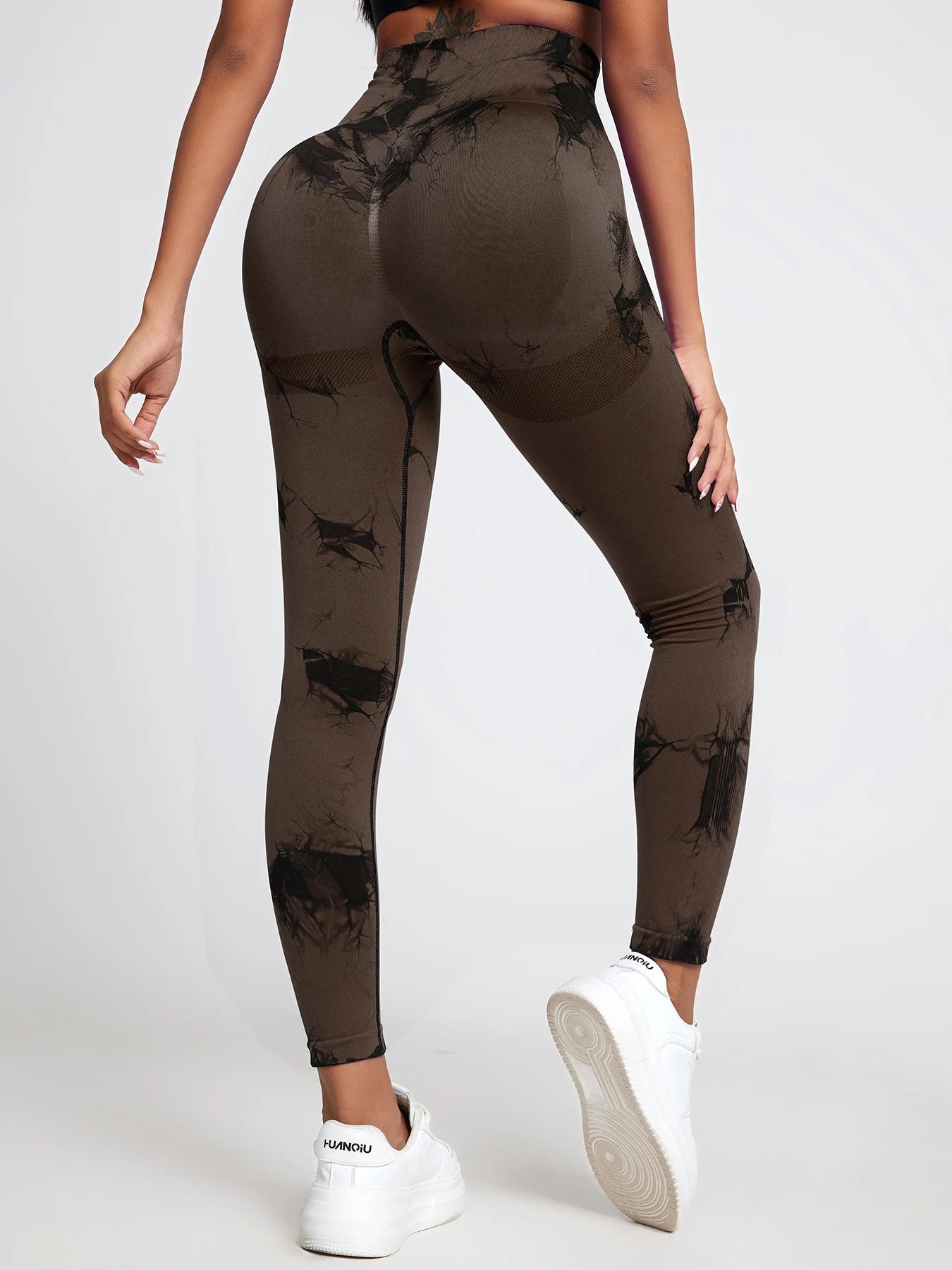 Women Tie-Dye Yoga Pants Sport Leggings Seamless High Waist Push up Woman Tights Fitness Workout Leggings Gym Clothing