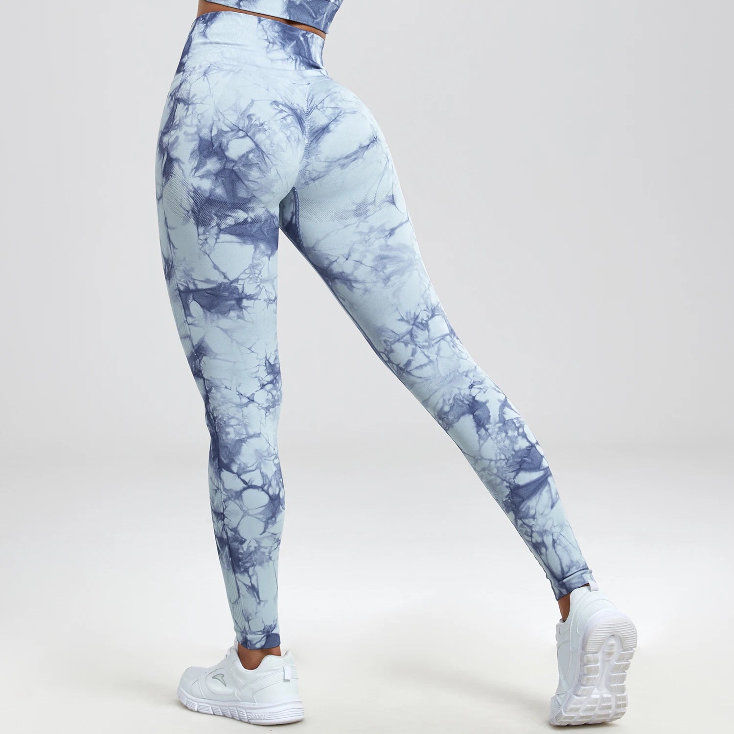 Women Tie-Dye Yoga Pants Sport Leggings Seamless High Waist Push up Woman Tights Fitness Workout Leggings Gym Clothing